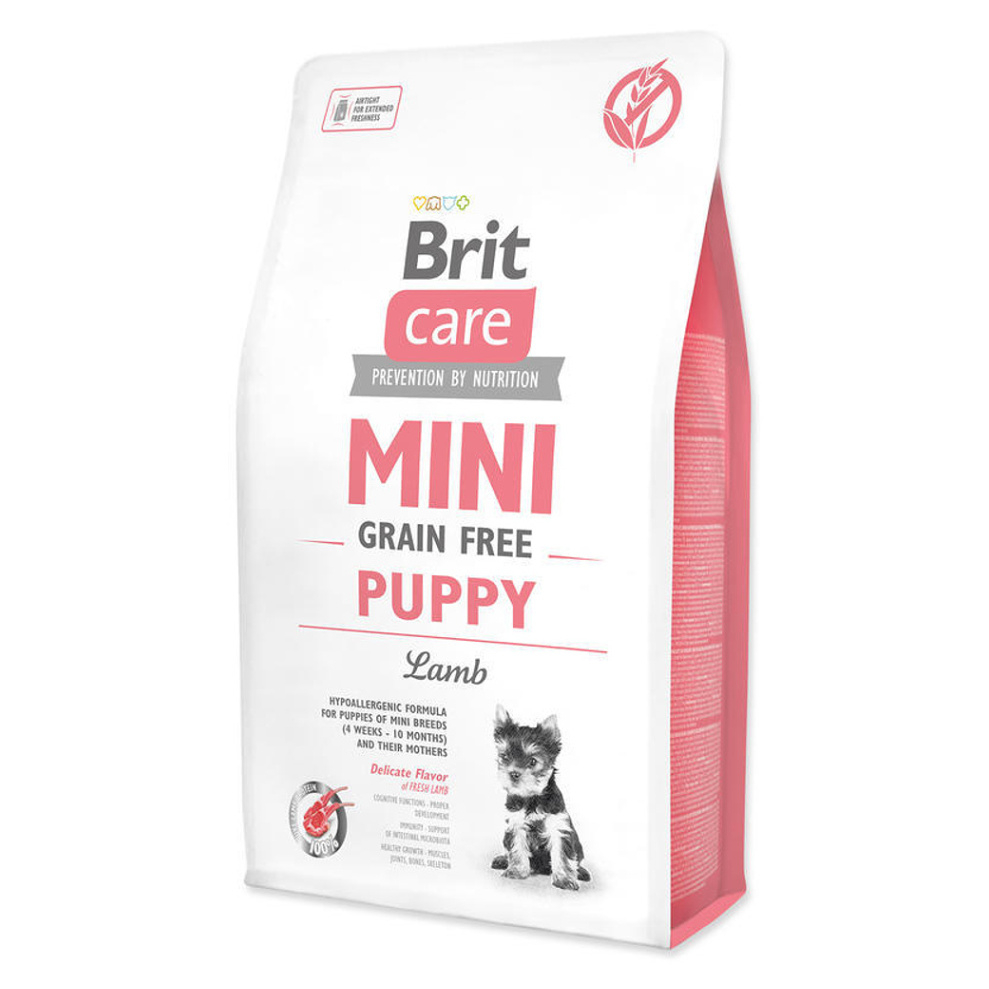 E-shop BRIT Care Mini Grain Free Puppy Lamb granule pro štěňata mini plemen 1 ks, Hmotnost balení: 7 kg