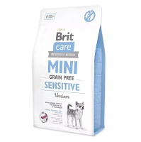 BRIT Care Mini Grain Free Sensitive granule pro citlivé psy mini plemen 1 ks, Hmotnost balení: 2 kg