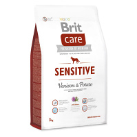 BRIT Care Sensitive Venison & Potato granule pro psy 3 kg