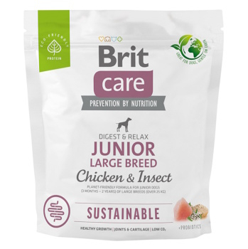 BRIT Care Sustainable Junior Large Breed granule pro psy 1 ks, Hmotnost balení: 1 kg