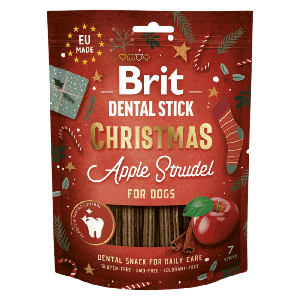 BRIT Dental Stick Christmas Apple strudel 250 g