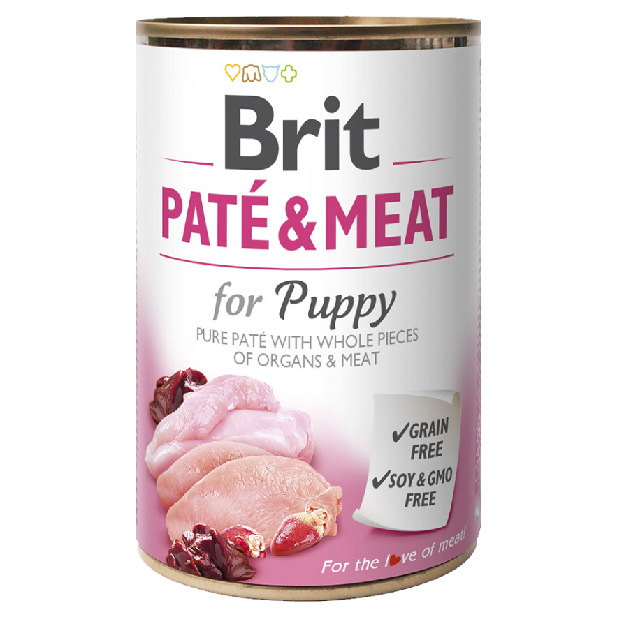 E-shop BRIT Paté & Meat for Puppy konzerva pro psy 400 g