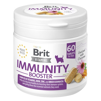 BRIT Dog Vitamins Immunity Booster 60 tablet (Veterinární doplňky stravy na vitalitu)