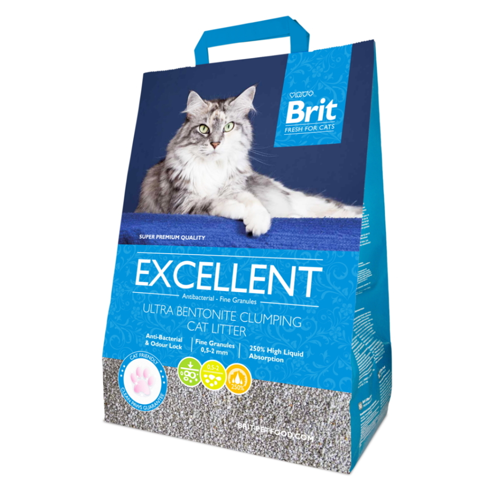 E-shop BRIT Fresh for cats excellent ultra bentonite stelivo pro kočky 1 kus, Hmotnost balení: 5 kg