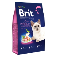 BRIT Premium by Nature Adult Chicken granule pro kočky 1 ks, Hmotnost balení: 1,5 kg