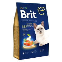 BRIT Premium by Nature Adult Salmon granule pro kočky 1,5 kg