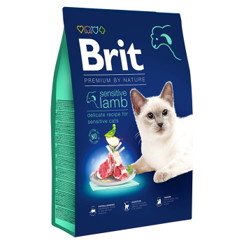 BRIT Premium by Nature Sensitive Lamb granule pro kočky 1,5 kg
