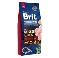 BRIT Premium by Nature Senior L+XL granule pro psy 1 ks, Hmotnost balení: 15 kg