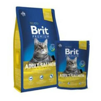 BRIT Premium Cat Adult Salmon 300 g NEW