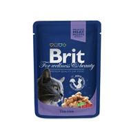 BRIT Premium Cat kapsa with Cod Fish 100 g