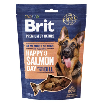BRIT Premium by Nature SM Snacks Salmon 180 g (Tréninkové pamlsky pro psy)