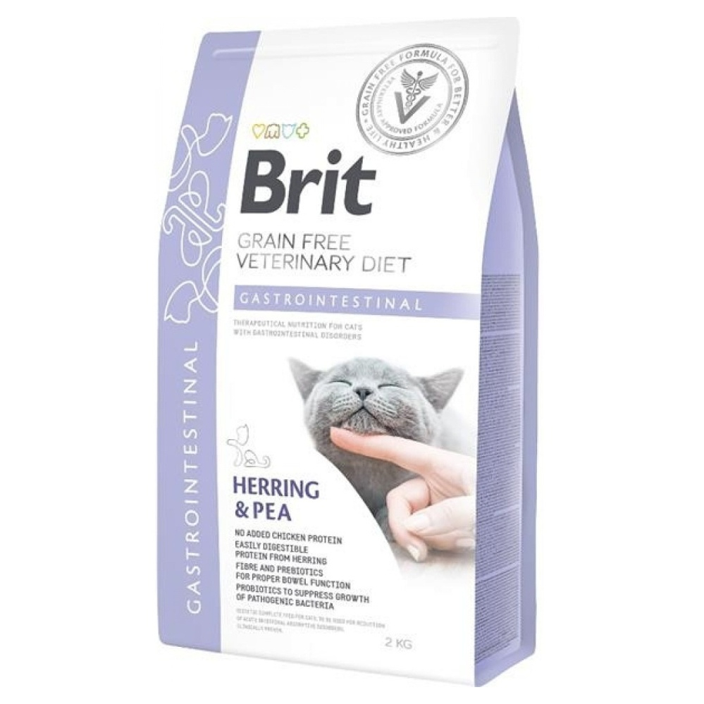 BRIT Veterinary diet grain free gastrointestinal granule pro kočky, Hmotnost balení: 2 kg