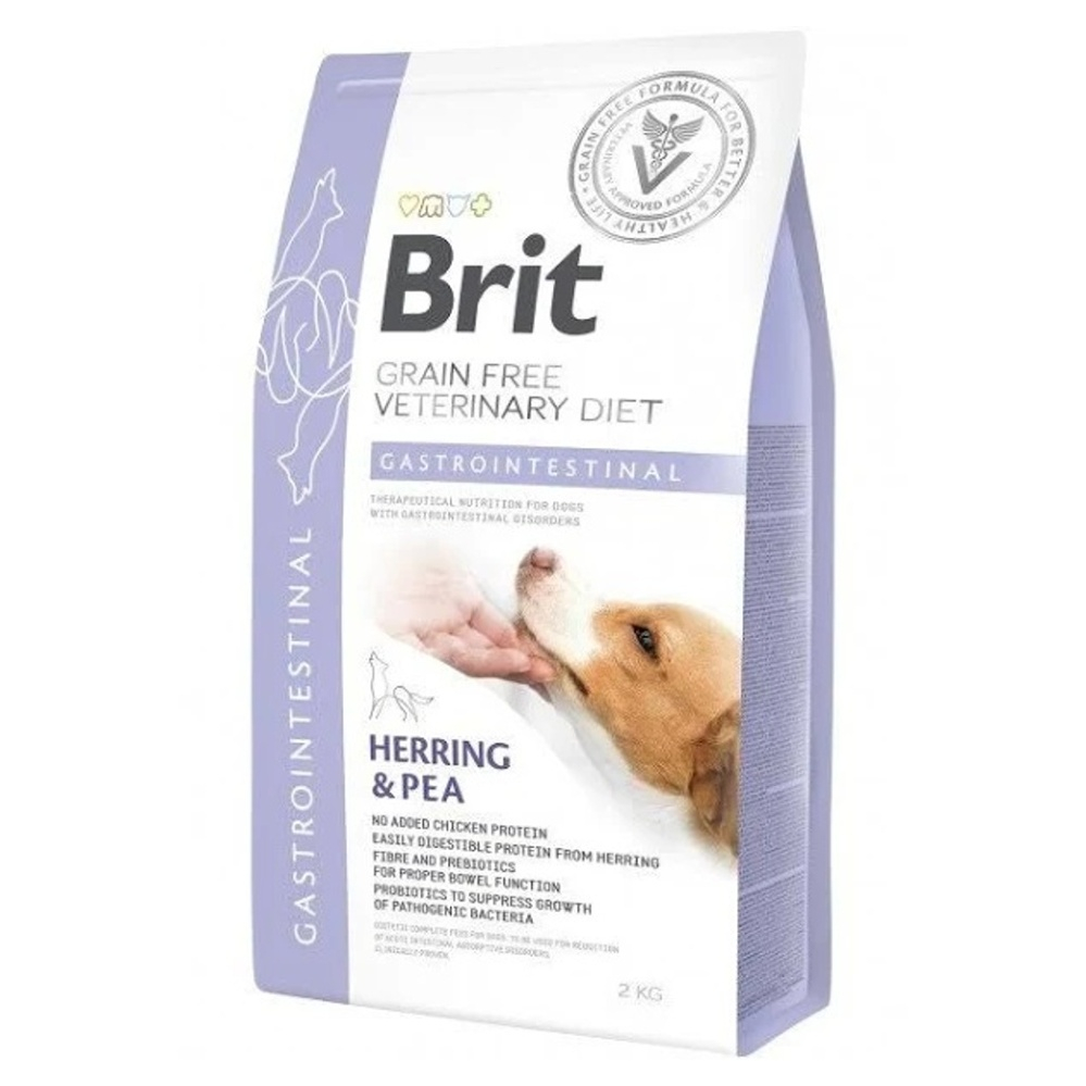 E-shop BRIT Veterinary diet grain free gastrointestinal granule pro psy, Hmotnost balení: 2 kg