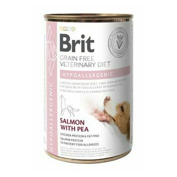 BRIT Veterinary diet grain free hypoallergenic pro psy 400 g