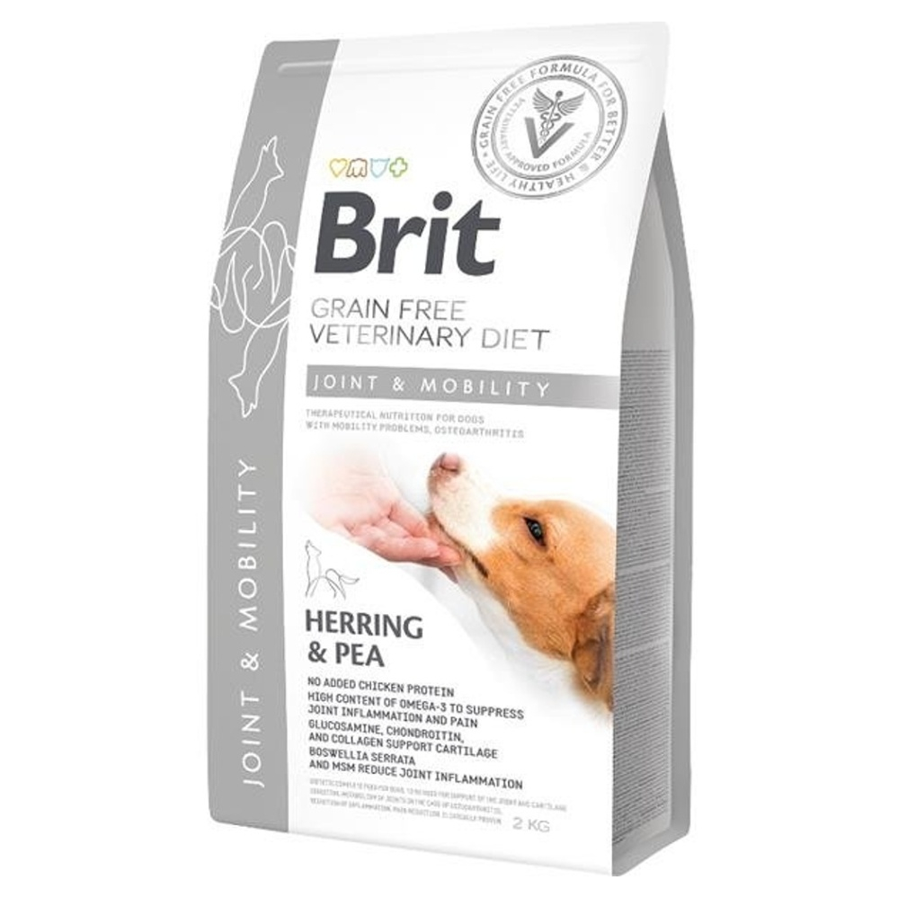 BRIT Veterinary diet grain free mobility granule pro psy, Hmotnost balení: 2 kg