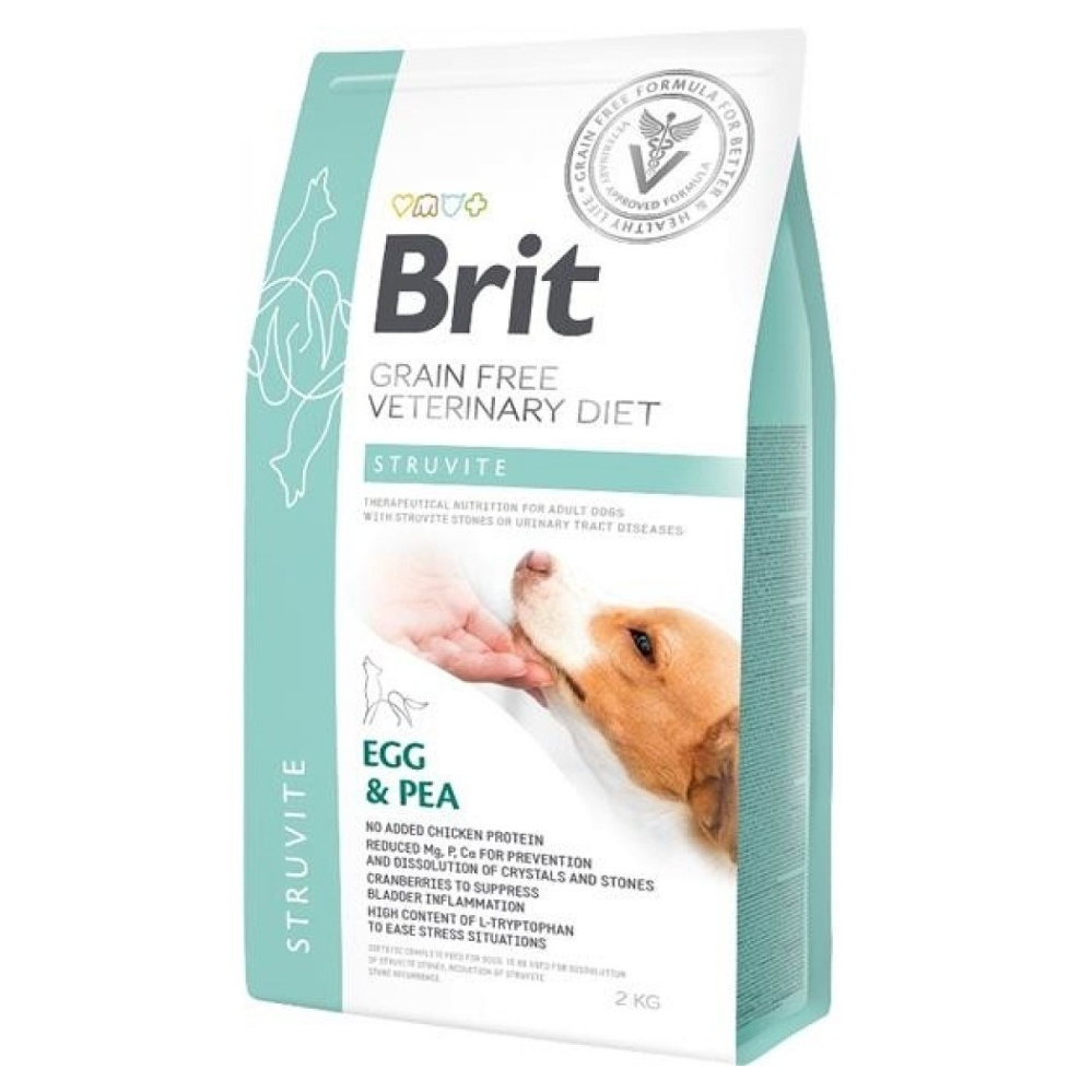 Levně BRIT Veterinary diet grain free struvite granule pro psy, Hmotnost balení: 2 kg