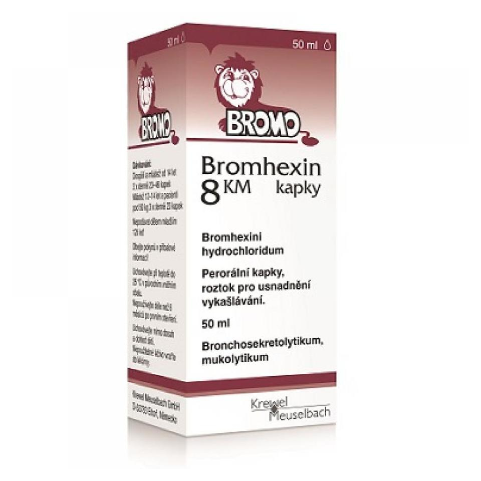 E-shop BROMHEXIN 8 KM kapky 50 ml