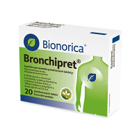 BRONCHIPRET Tablety 20 kusů