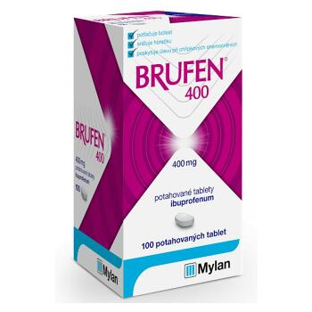 BRUFEN 400 mg 100 potahovaných tablet