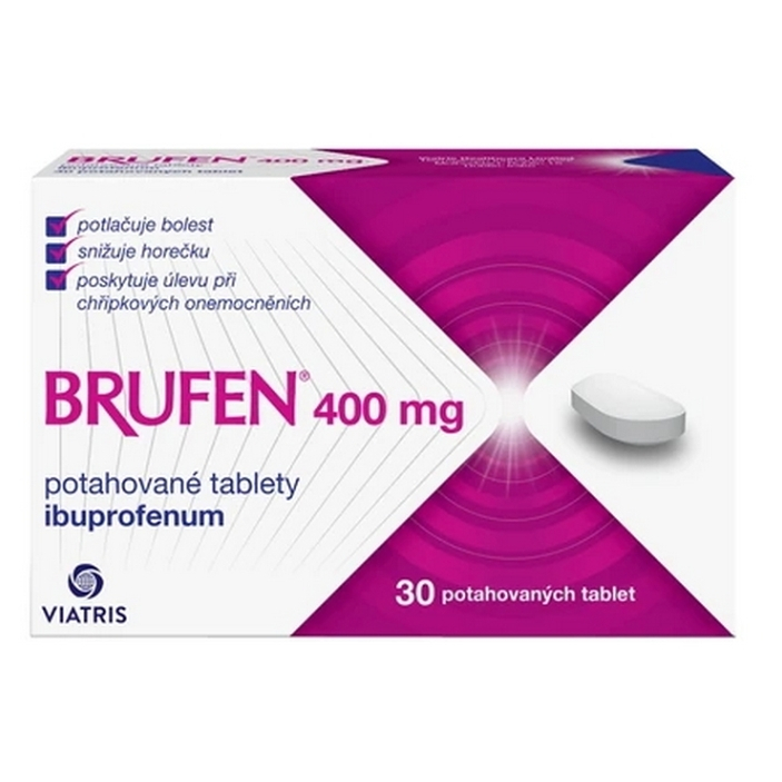 Levně BRUFEN 400 mg 30 potahovaných tablet II