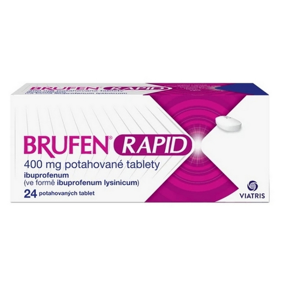E-shop BRUFEN Rapid 400 mg 24 potahovaných tablet I