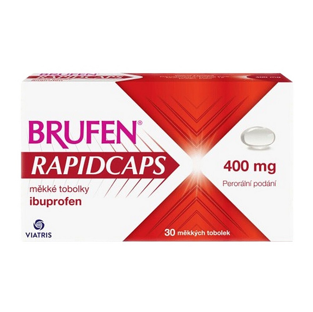 Brufen Rapidcaps 400 mg 30 měkkých tobolek koupíte na Lekarna.cz