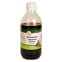 SUNFOOD Brusinkovo jablečná šťáva 300 ml