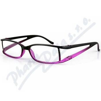 AMERICAN WAY brýle čtecí +2.50 fialové 6154