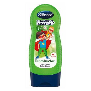 BÜBCHEN Kids Šampon a sprchový gel SUPERHRDINA 230 ml