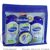 Bübchen sada v taštičce (koupel+šampon+mléko+krém)