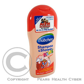 Bübchen šampon a sprch.gel pro děti jahoda 200ml