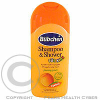 Bübchen šampon a sprchový gel pro děti meruňka 200ml