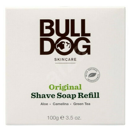 E-shop BULLDOG Holicí mýdlo v bambusové misce - náhradní náplň Original Shave Soap 100 g