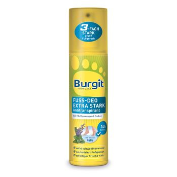 BURGIT Antiperspirant na nohy Extra Strong 175 ml (Deodoranty a pudry na nohy) - Hygienické