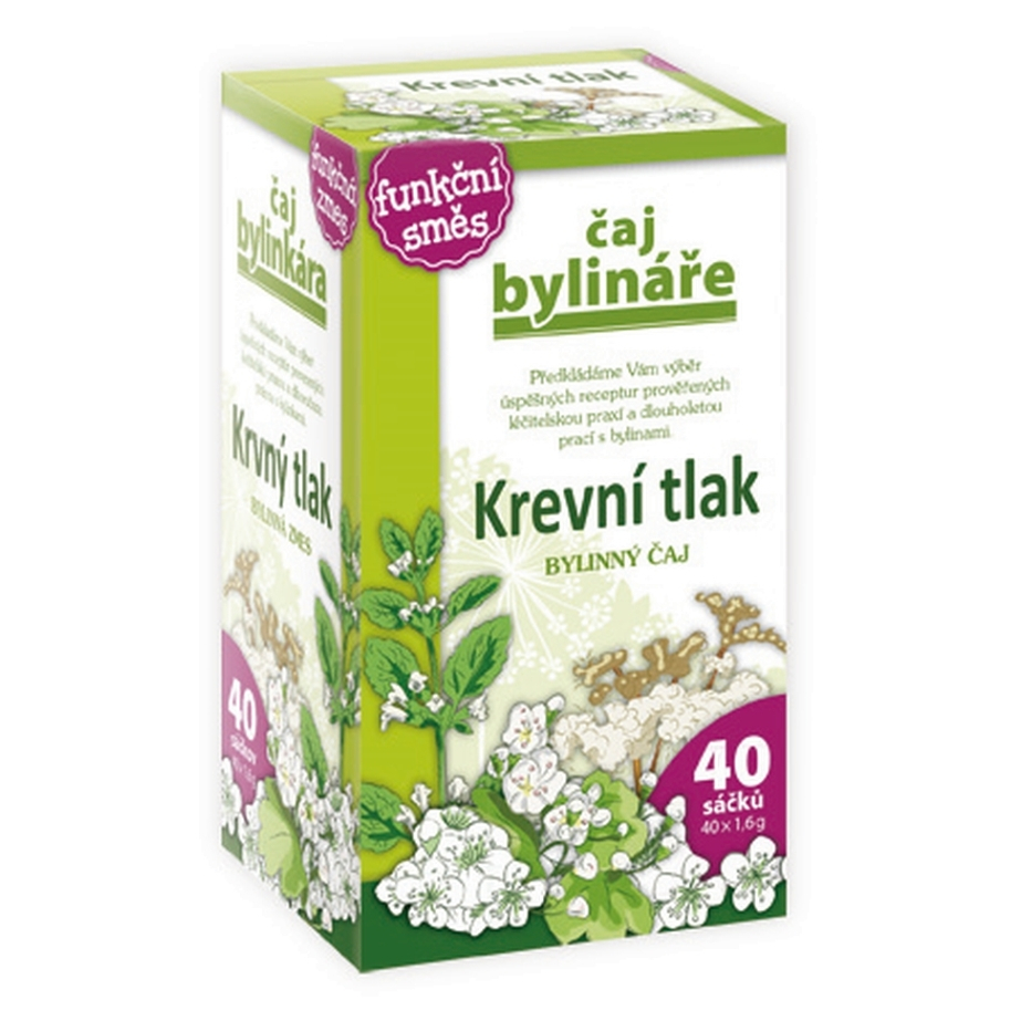 E-shop BYLINÁŘ Bylinný čaj krevní tlak 40x1.6 g