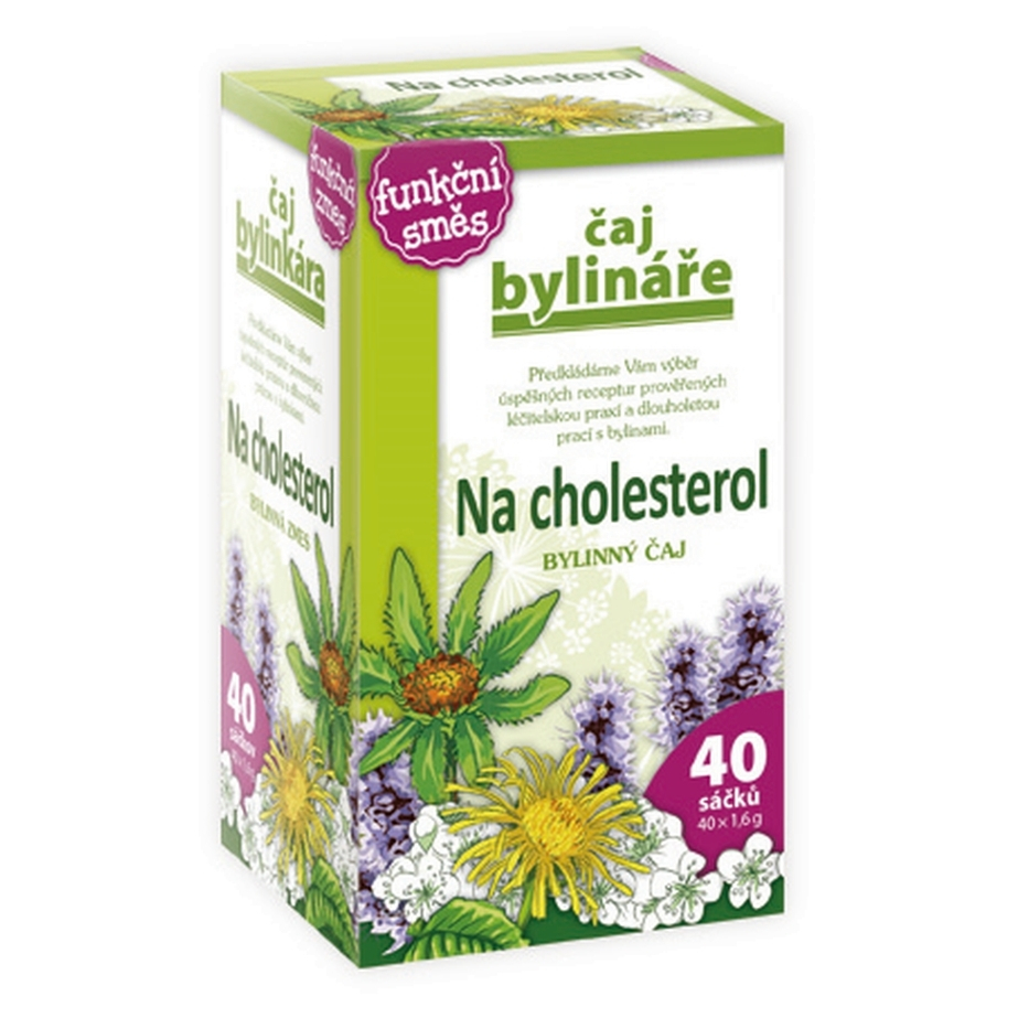E-shop BYLINÁŘ Bylinný čaj na cholesterol 40 sáčků