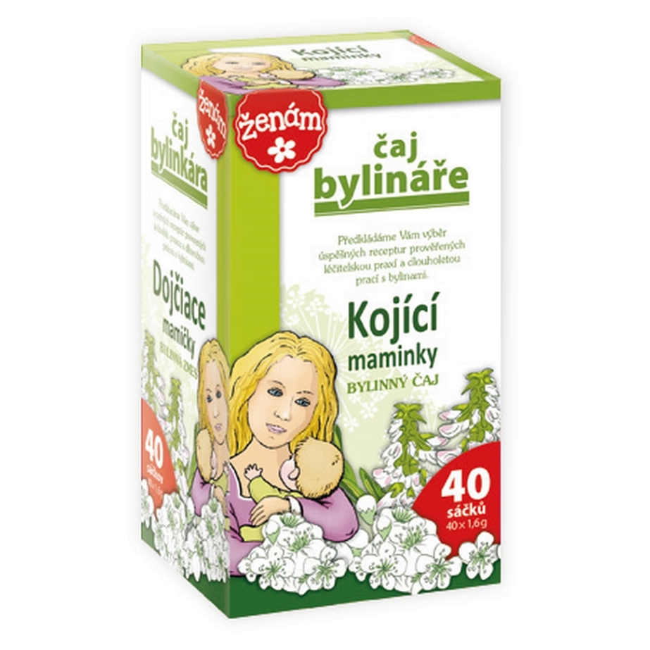 BYLINÁŘ Čaj pro kojící maminky 40x1,6 g