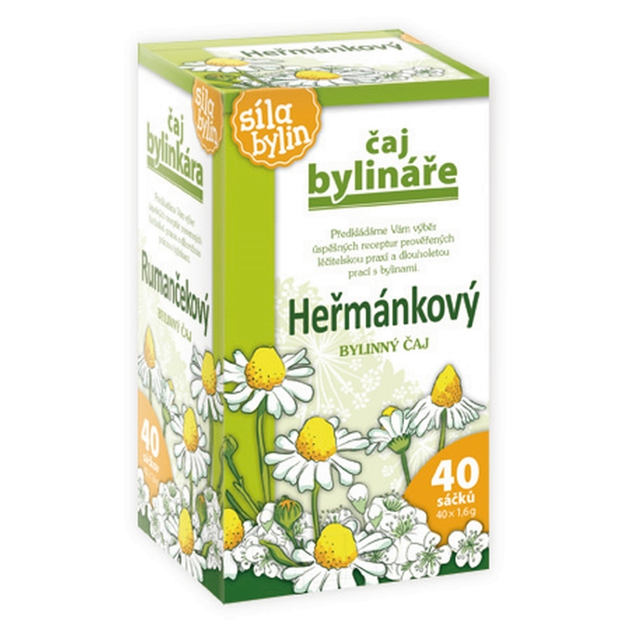 BYLINÁŘ Heřmánkový bylinný čaj 40x1.6 g