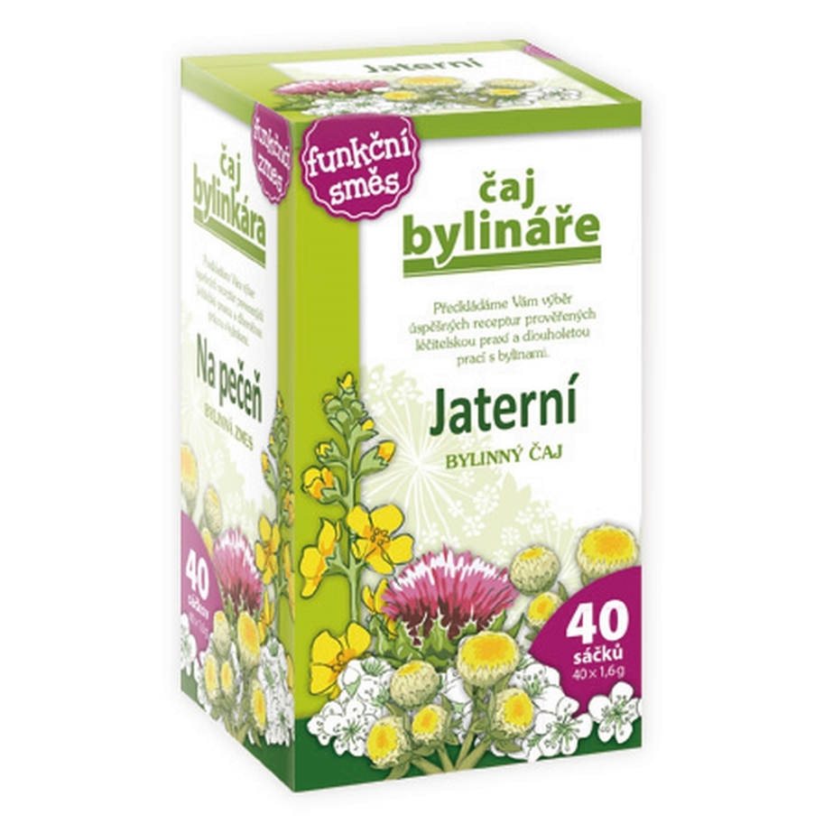 Levně BYLINÁŘ Jaterní bylinný čaj 40 sáčků