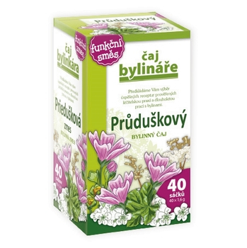 BYLINÁŘ Průduškový bylinný čaj 40x1.6 g