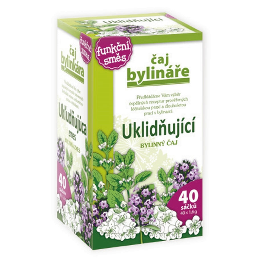 E-shop BYLINÁŘ Uklidňující bylinný čaj 40x1.6 g