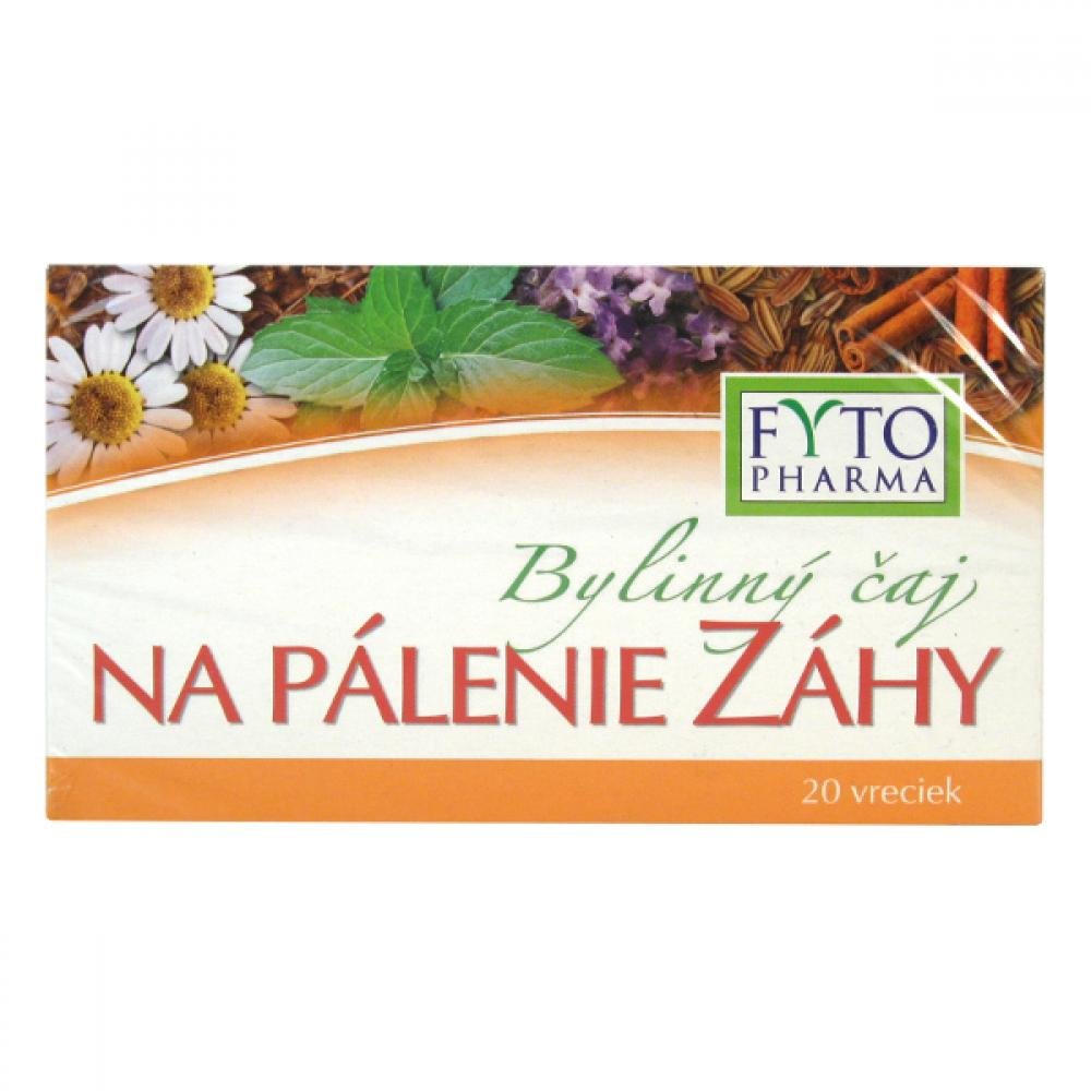 Bylinný čaj na pálení žáhy 20x1.5g Fytopharma
