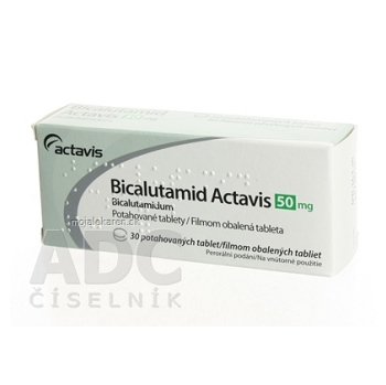 BICALUTAMID ACTAVIS 50 mg  30 Potahovaných tablet