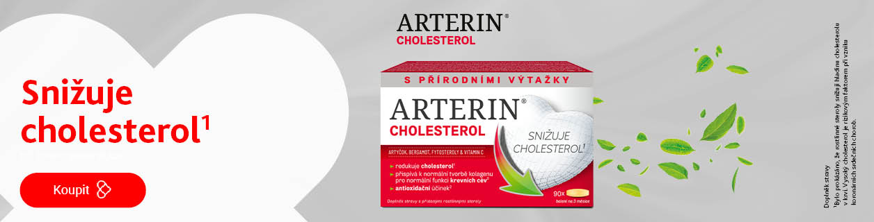 ARTERIN na snížení cholesterolu