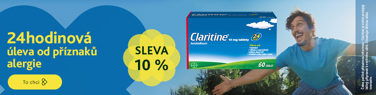 SLEVA 10 % na produkty Claritine