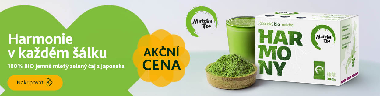 AKČNÍ CENA na Matcha tea Harmony