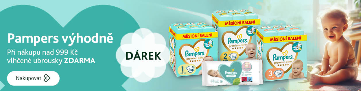 DÁREK ZDARMA k nákupu Pampers