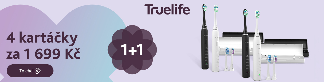 AKCE 1 + 1 na zubní hygienu Truelife