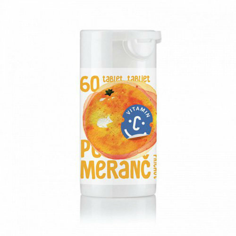 E-shop RAPETO C-vitamin 100 mg pomeranč 60 tablet