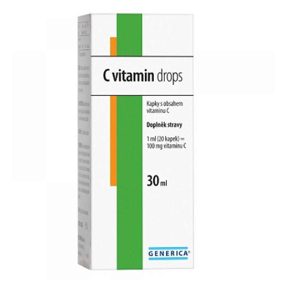 E-shop GENERICA C vitamin drops 30 ml